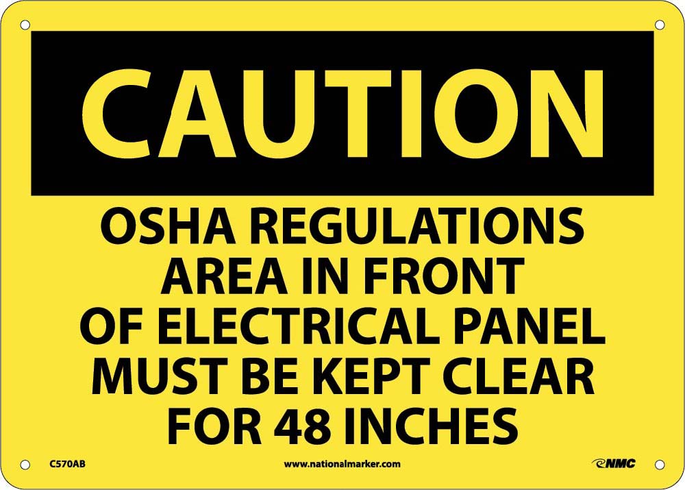Caution Electrical Hazard Sign-eSafety Supplies, Inc