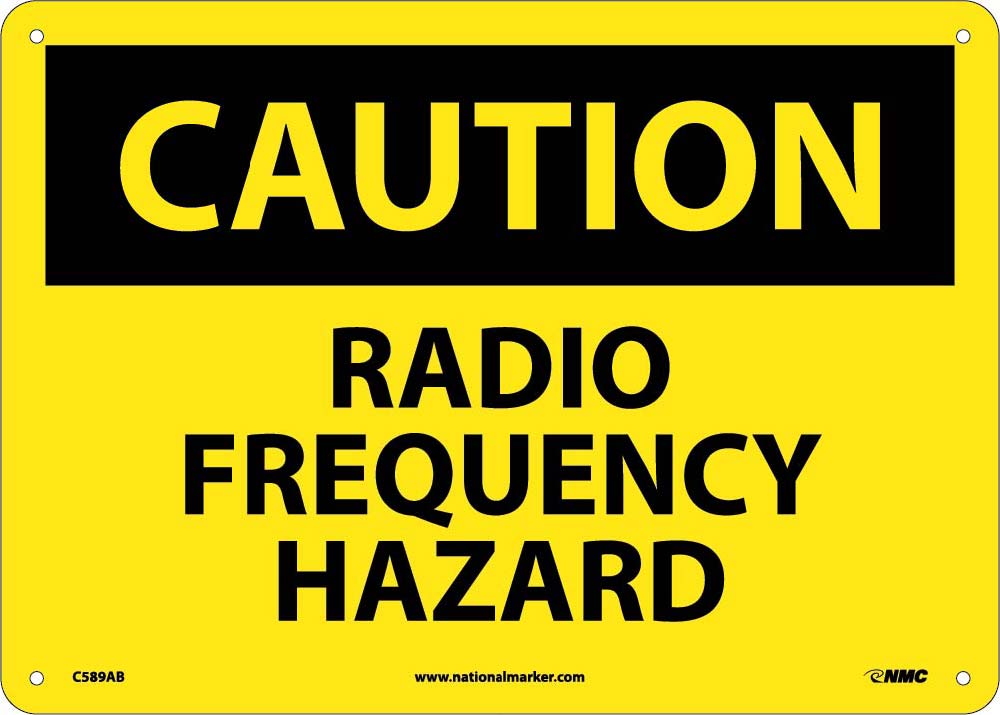 Radio Frequency Hazard Sign