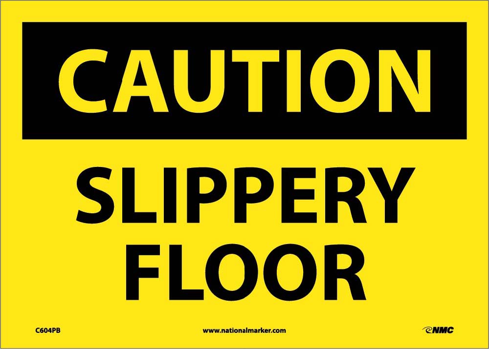 Caution Slippery Floor When Wet Sign-eSafety Supplies, Inc