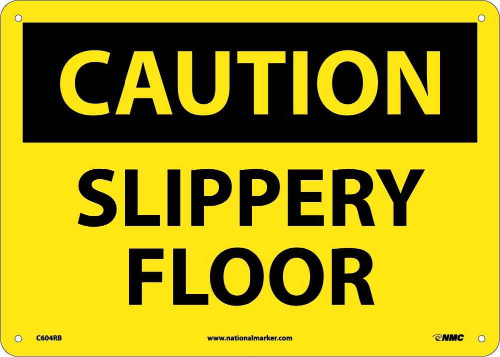 Caution Slippery Floor When Wet Sign-eSafety Supplies, Inc