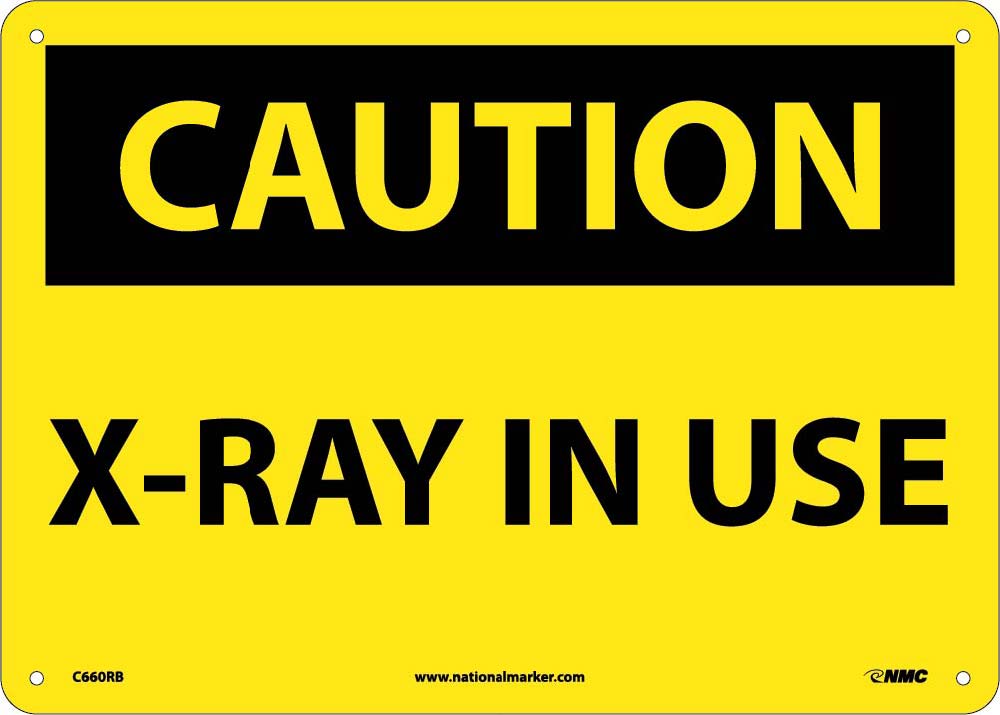 Caution X-Ray In Use Sign-eSafety Supplies, Inc