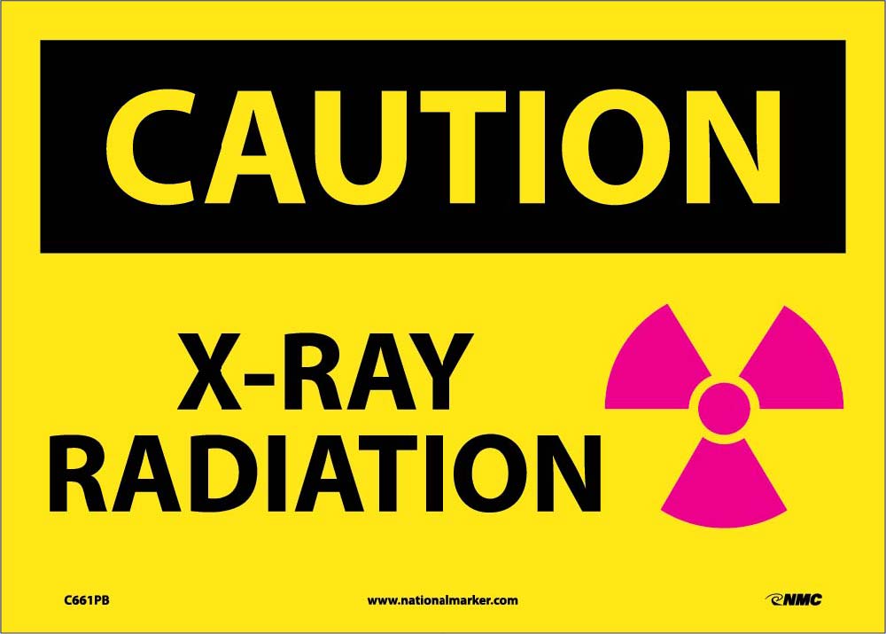 Caution X-Ray Radiation Sign-eSafety Supplies, Inc