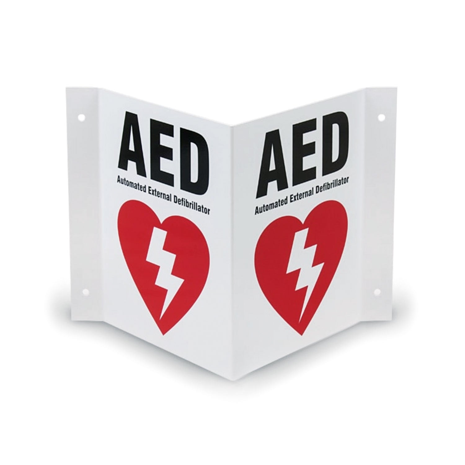Cardiact Aed Wall Sign-eSafety Supplies, Inc