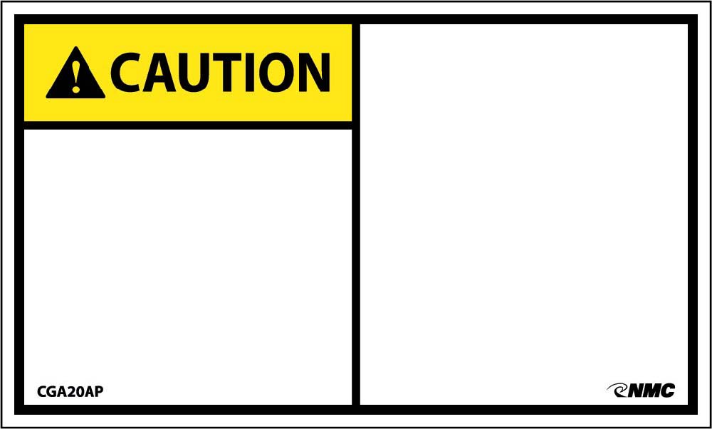 Caution Label - 5 Pack-eSafety Supplies, Inc