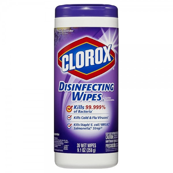 35-Count Clorox Disinfecting Wipes-eSafety Supplies, Inc