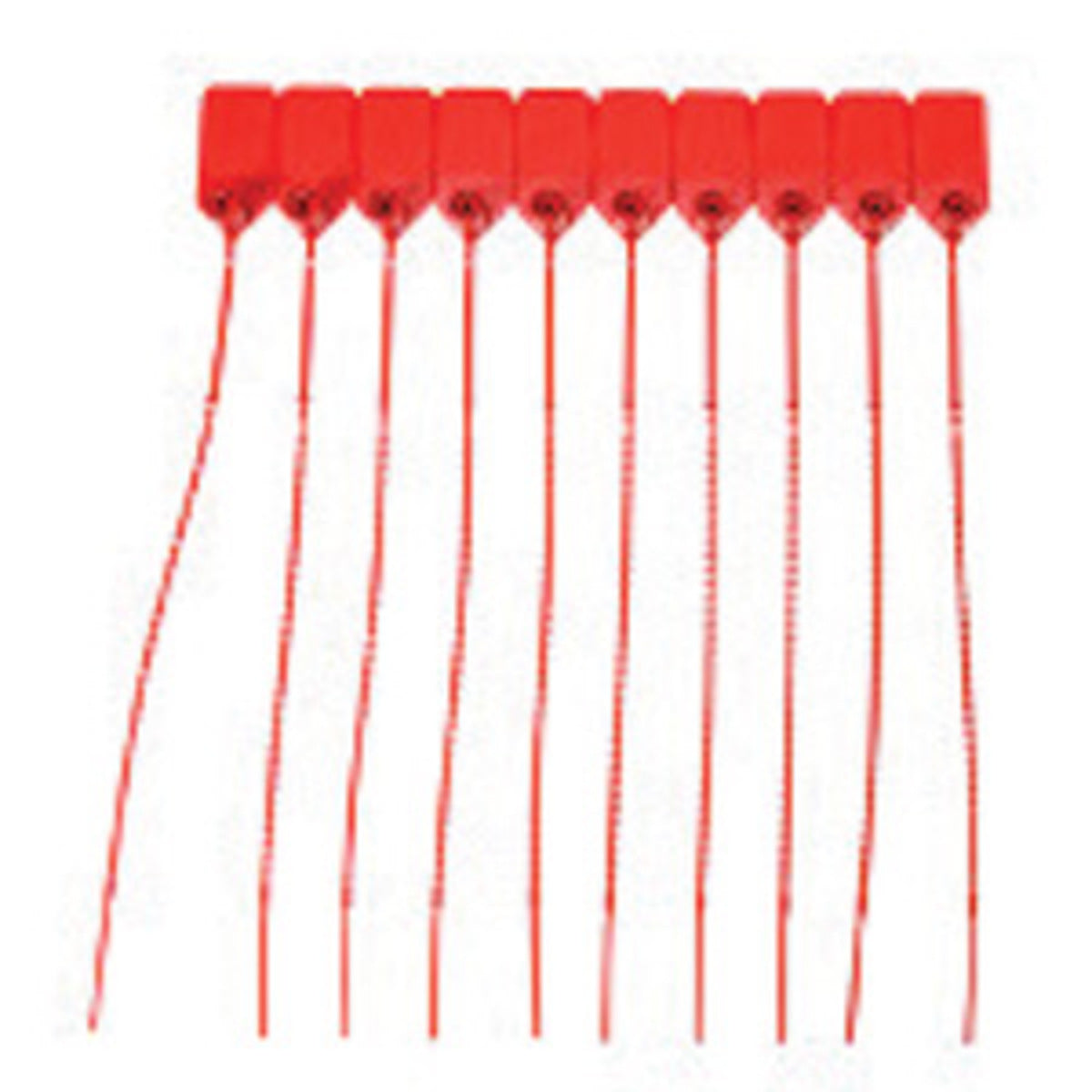 Brady® 9" Red Pull-Tite Seal "SEALED DO NOT REMOVE" (100 Per Pack)-eSafety Supplies, Inc