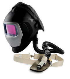 3M™ Speedglas™ 9100 Air Black And Silver Auto Darkening Welding Helmet With 9100XXi Welding Filter, 9100XXi Welding Filter Kit And Versaflo™ Supplied Air Regulator V-100-eSafety Supplies, Inc