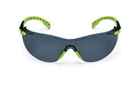 3M™ Solus™ 1000 Series Safety Glasses With Green And Black Polycarbonate Frame And Gray Polycarbonate Scotchgard™ Anti-Fog Lens-eSafety Supplies, Inc