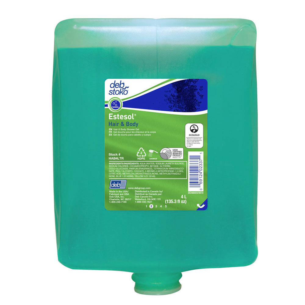 Deb 4 Liter Refill Aqua Estesol Scented Skin Cleaner-eSafety Supplies, Inc