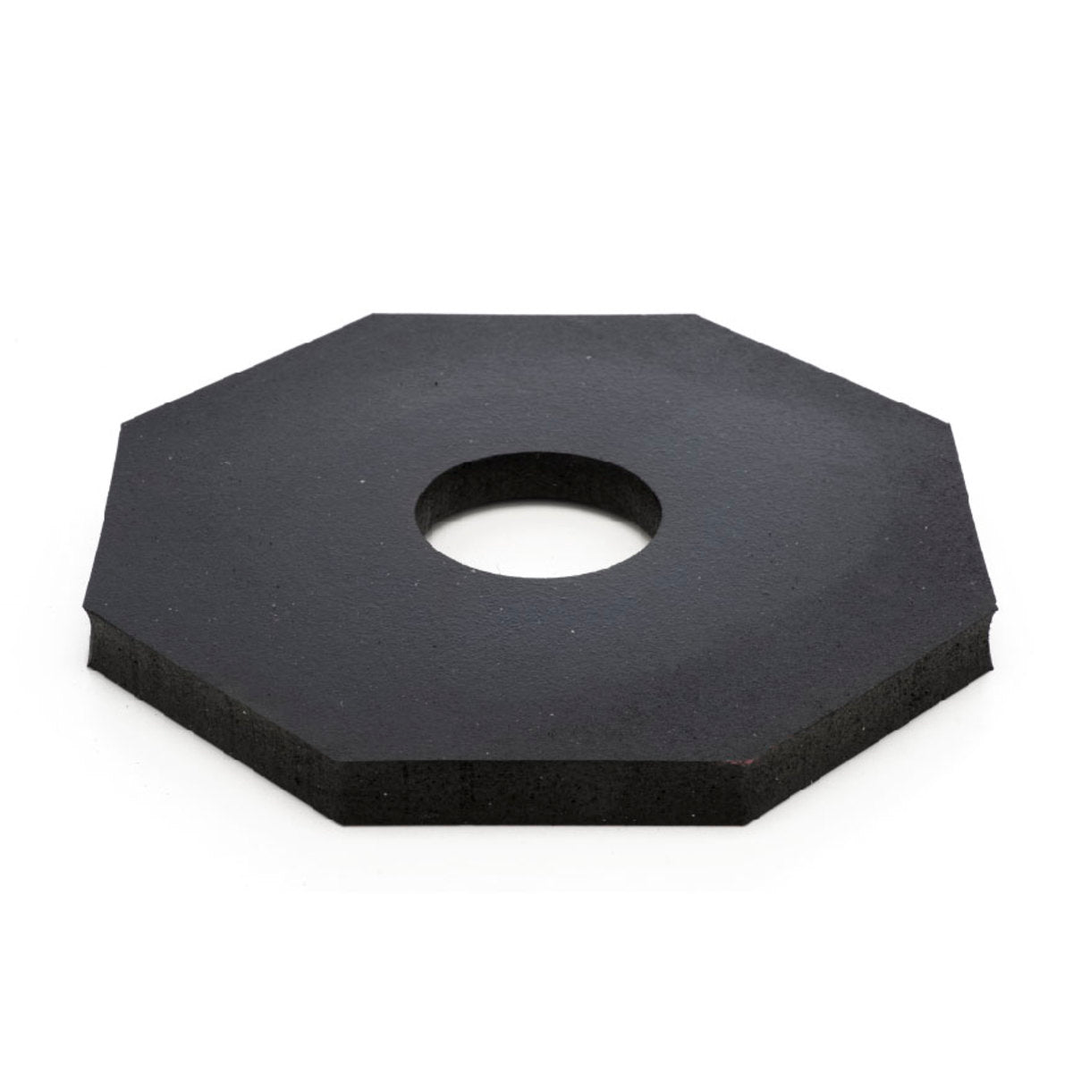 JBC™ Black Recyled Rubber Delineator Base-eSafety Supplies, Inc