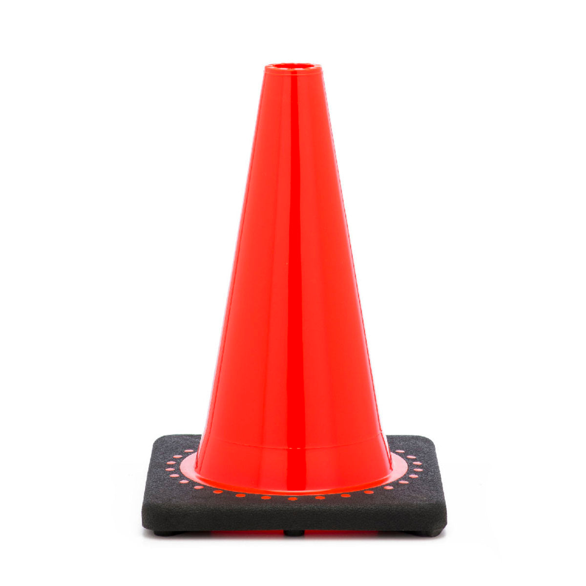 JBC™ 12" Orange PVC Revolution Series Traffic Cone-eSafety Supplies, Inc