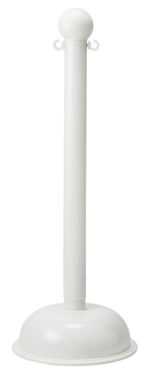 Brady ® 41" X 3" Diameter White Polyethylene/Polystyrene Bradylink Stanchion-eSafety Supplies, Inc