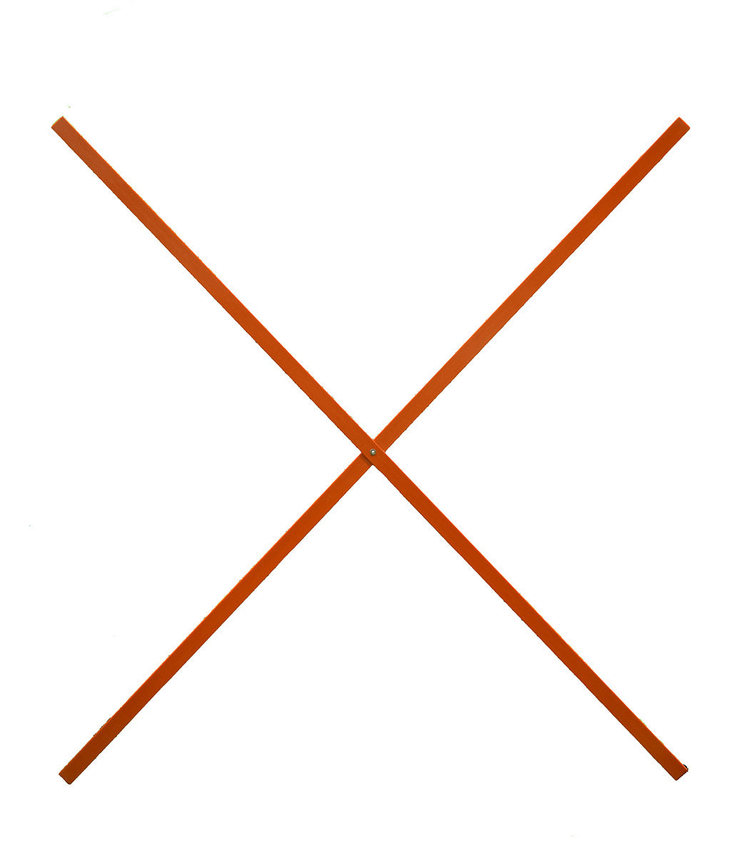 Cortina 65" X .25 Orange Fiberglass Roll-Up Sign Ribset-eSafety Supplies, Inc