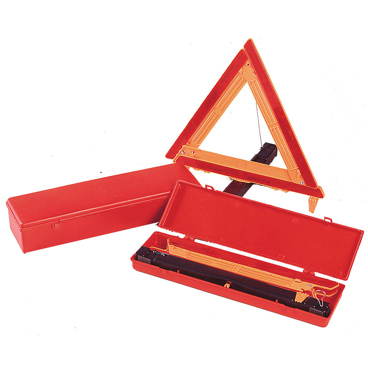 Cortina Safety Products Orange Acrylic/ABS/Polypropelene Warning Triangle-eSafety Supplies, Inc