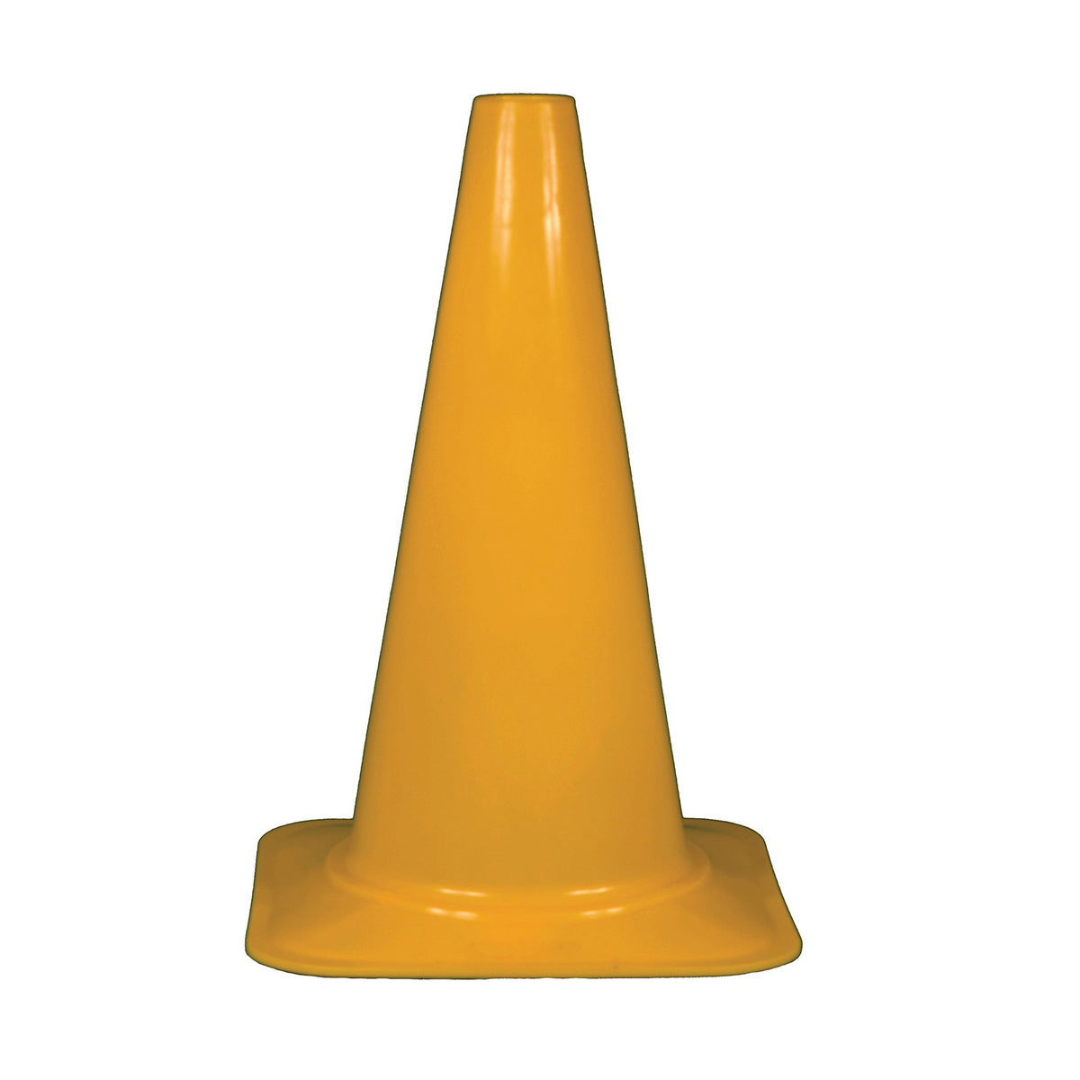 Cortina Safety Products 18" Yellow Polyethylene Sport Cone-eSafety Supplies, Inc