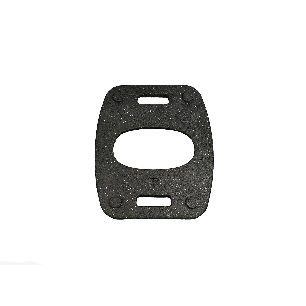Cortina Safety Products 18 1/2" X 22" X 1 1/3" Black Rubber TrailBlazer Vertical Panel Base-eSafety Supplies, Inc