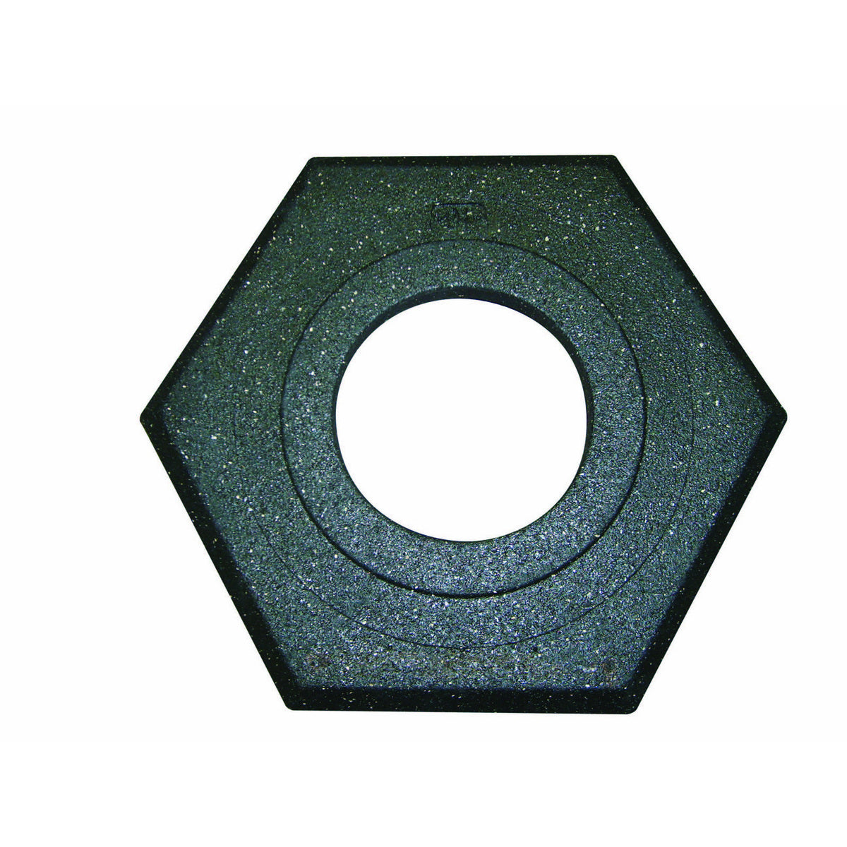 Cortina Safety Products Black Rubber Channelizer-eSafety Supplies, Inc