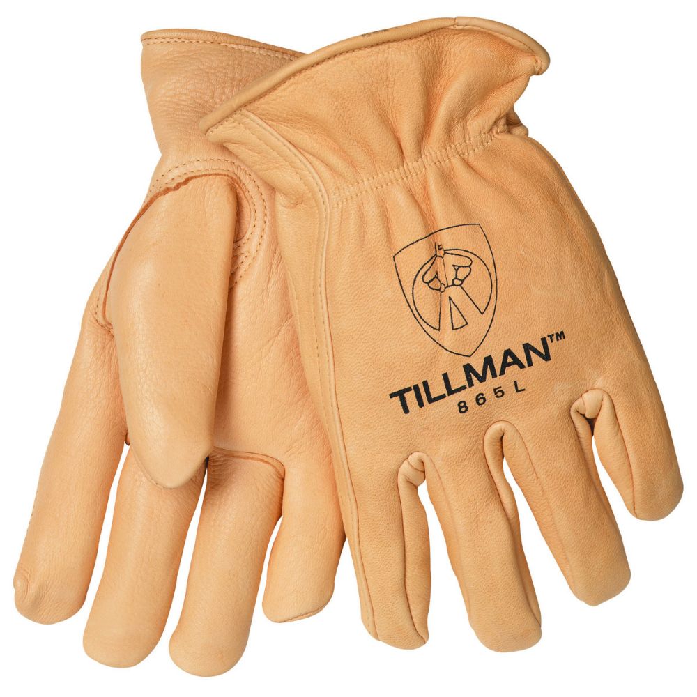 Tillman Gold Deerskin Leather Thinsulate Lined Cold Weather Gloves