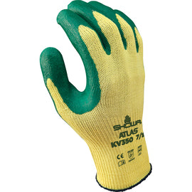 SHOWA® ATLAS® KV350 10 Gauge DuPont™ Kevlar® Cut Resistant Gloves With Nitrile Coated Palm