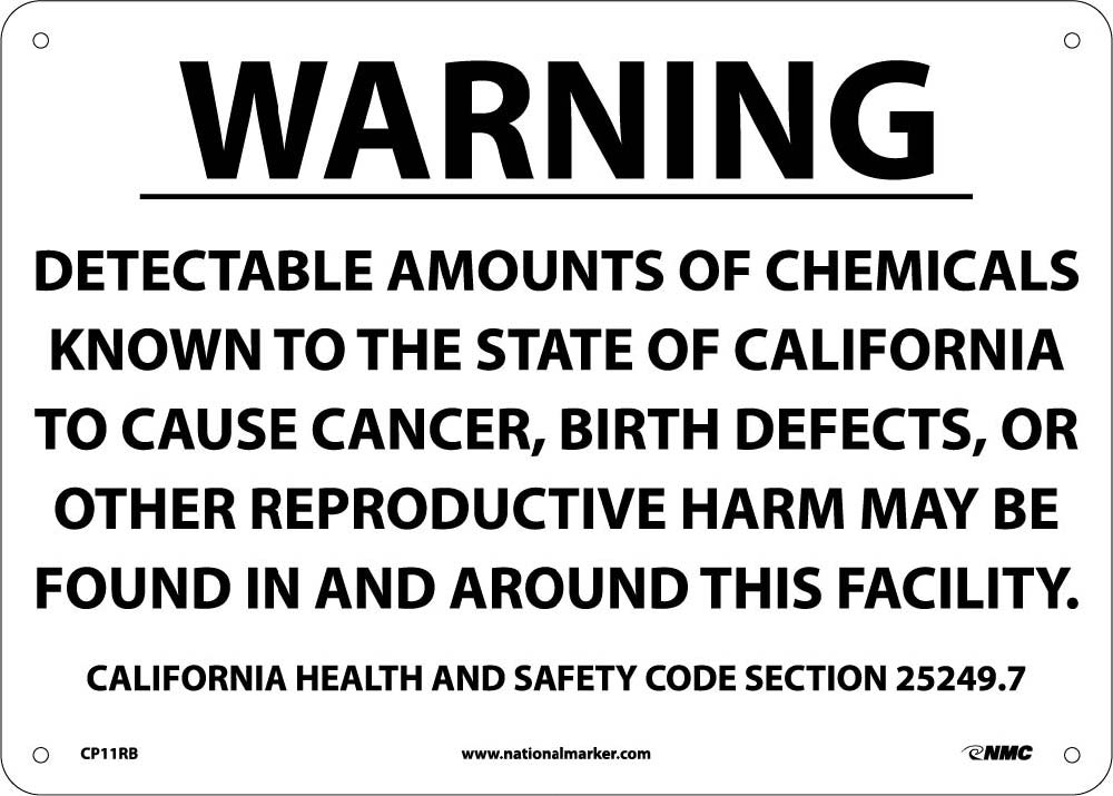 Warning Detectable Amounts Of California Proposition 66-eSafety Supplies, Inc