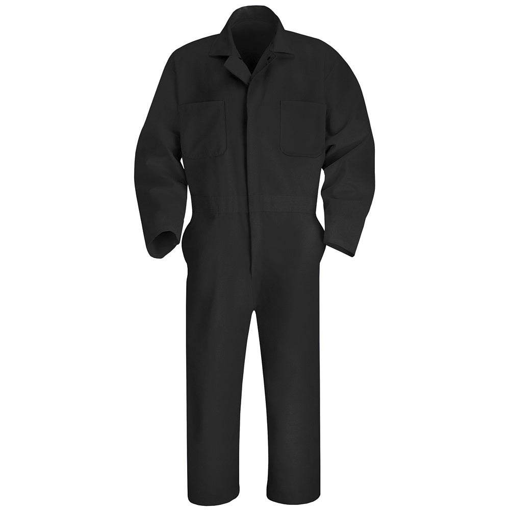Red Kap Twill Action Back Coverall CT10 - Black-eSafety Supplies, Inc