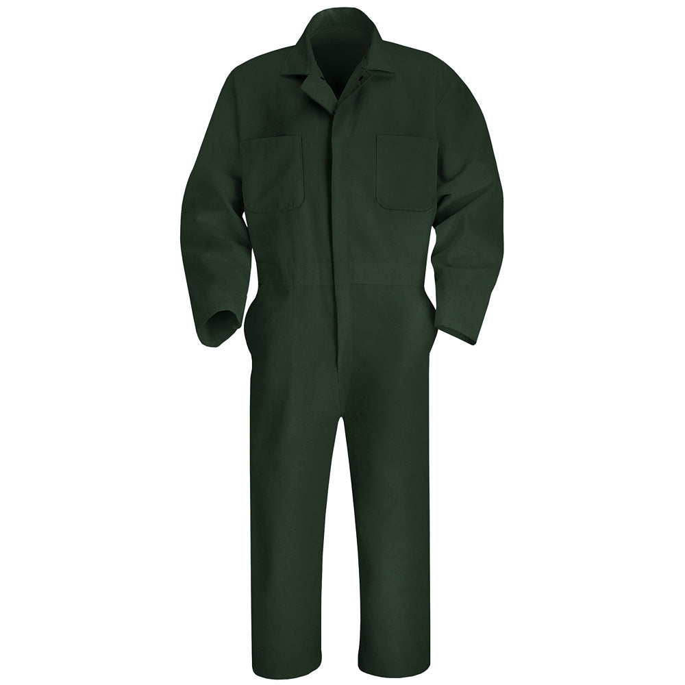 Red Kap Twill Action Back Coverall CT10 - Spruce Green-eSafety Supplies, Inc