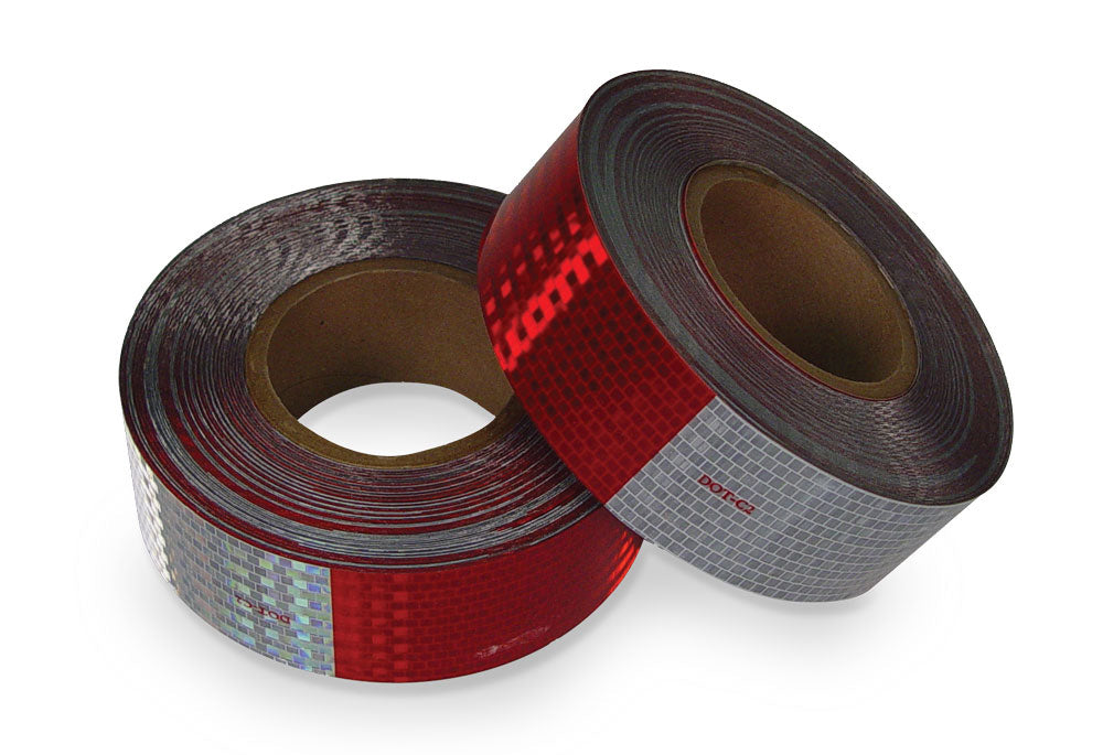 Conspicuity Reflective Tape Red/White - Roll-eSafety Supplies, Inc
