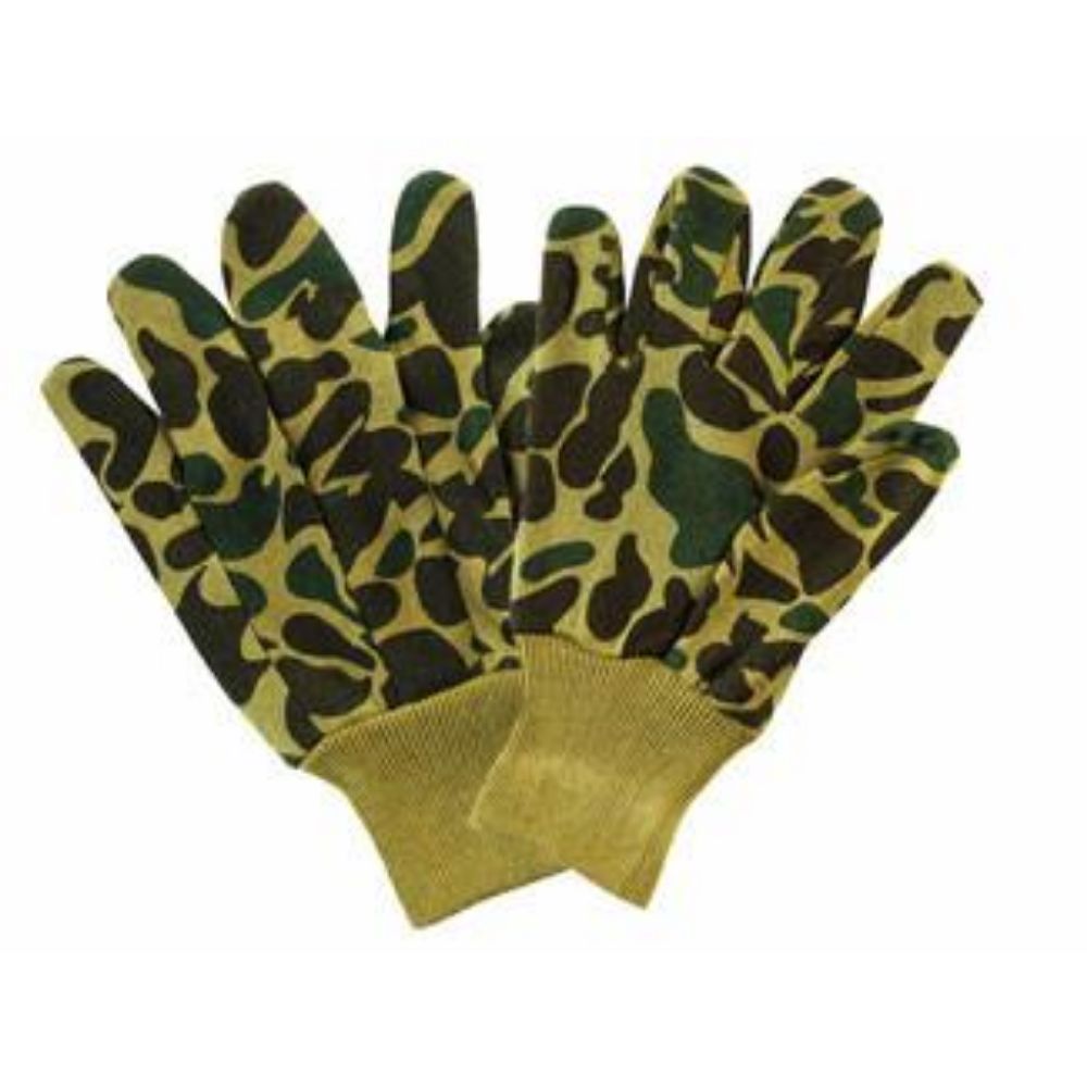 Camouflage Jersey Gloves - Dozen-eSafety Supplies, Inc