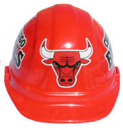Chicago Bulls Hard Hat - NBA Team Logo Hard Hat Helmet-eSafety Supplies, Inc