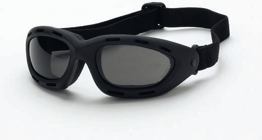 Elastic Goggle Smoke Anti-Fog Lens Soft Touch Frame-eSafety Supplies, Inc