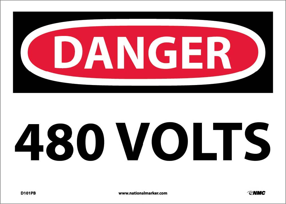 Danger 440 Volts Sign-eSafety Supplies, Inc