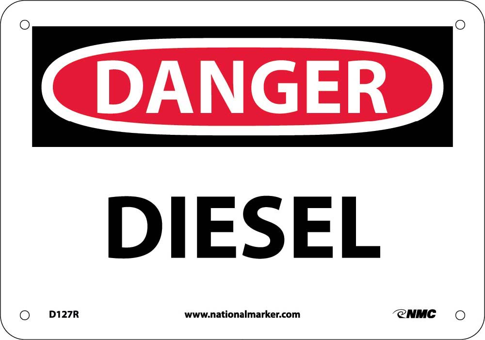 Danger Diesel Sign-eSafety Supplies, Inc