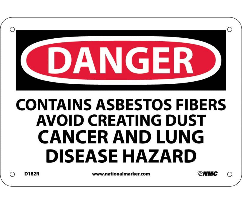 Contains Asbestos Fibers Avoid Cr Sign-eSafety Supplies, Inc