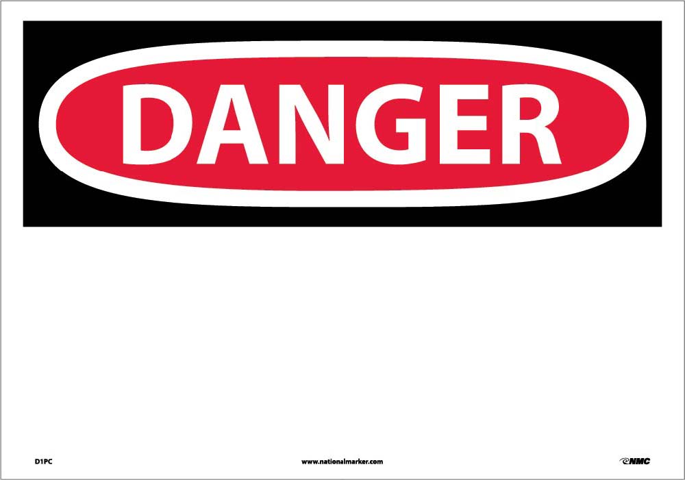 Large Format Danger Sign-eSafety Supplies, Inc