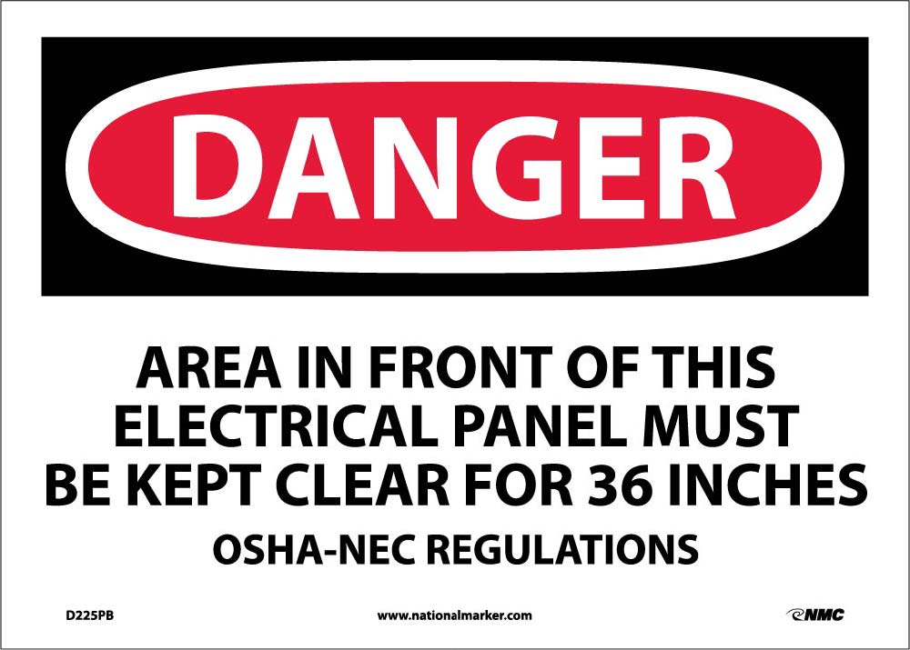 Danger Electrical Hazard Sign-eSafety Supplies, Inc