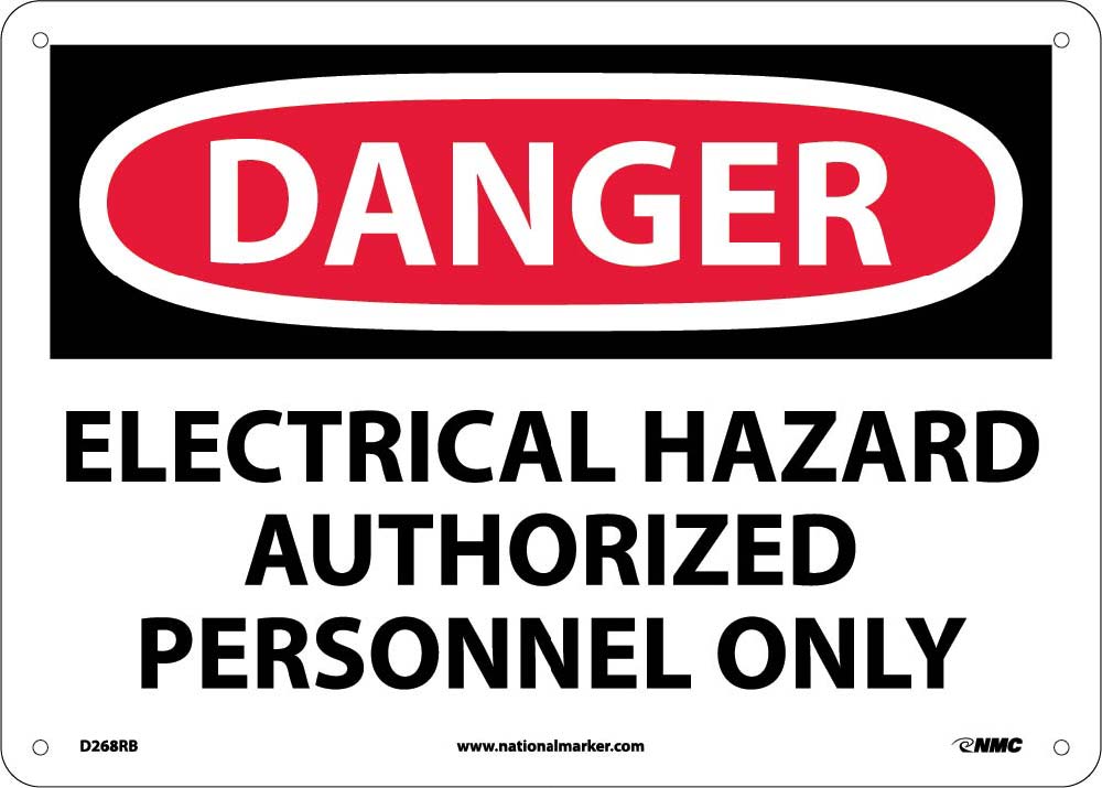 Danger Hazard Equipment Sign-eSafety Supplies, Inc