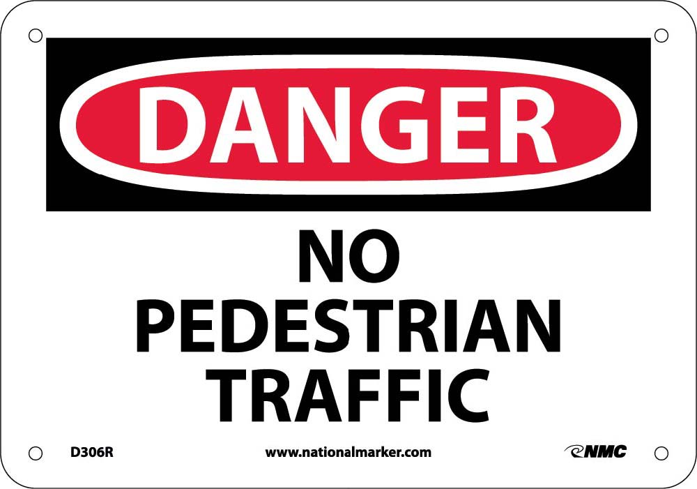 No Pedestrian Traffic Sign-eSafety Supplies, Inc