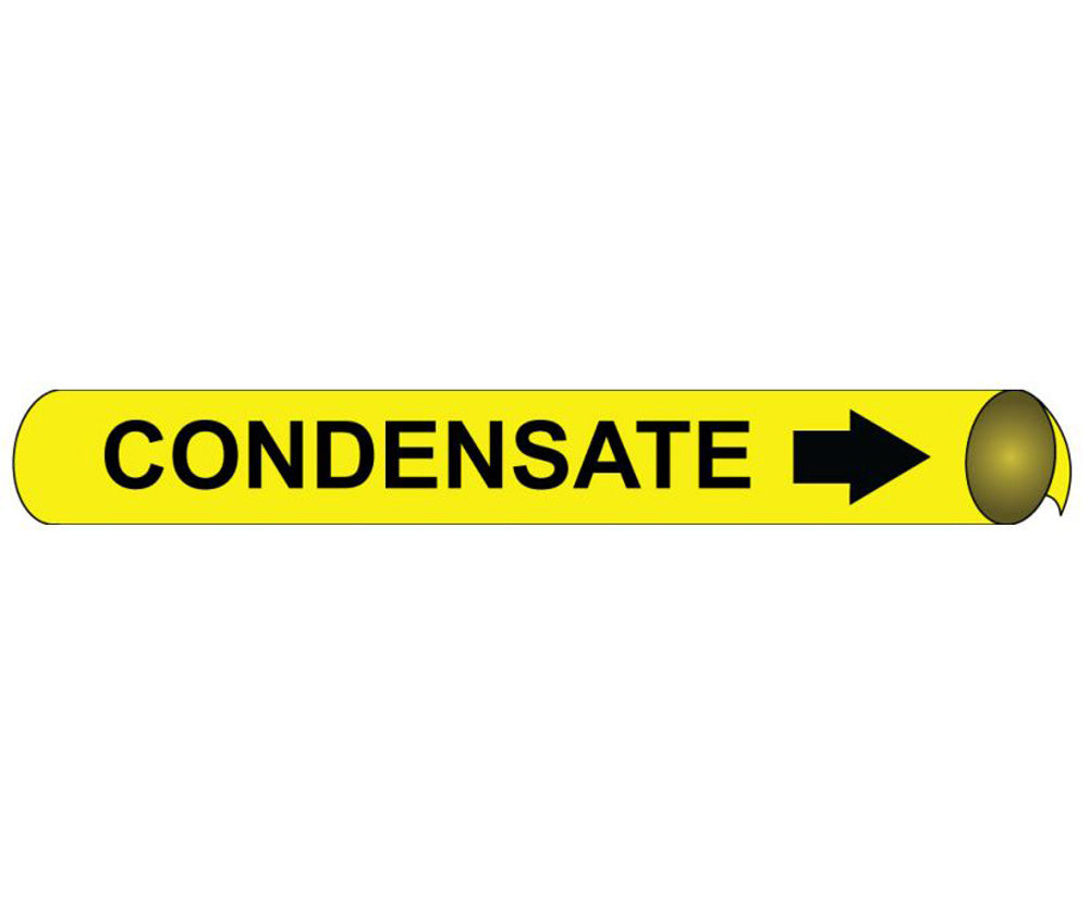 Condensate Precoiled/Strap-On Pipe Marker-eSafety Supplies, Inc