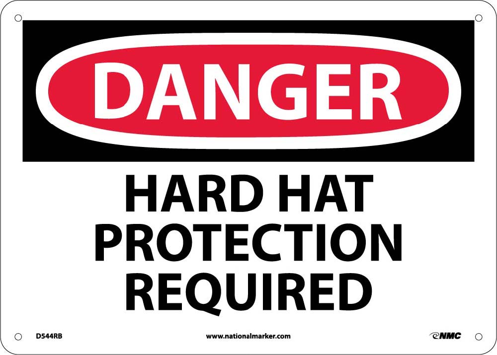 Hard Hat Protection Required Sign-eSafety Supplies, Inc