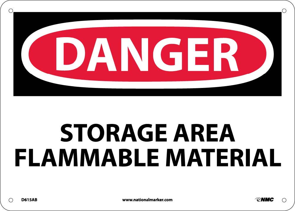 Storage Area Flammable Mater.. Sign-eSafety Supplies, Inc