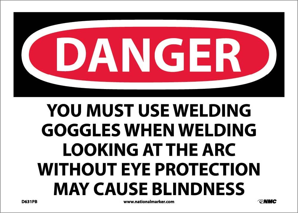 Danger Wear Ppe When Welding Sign-eSafety Supplies, Inc