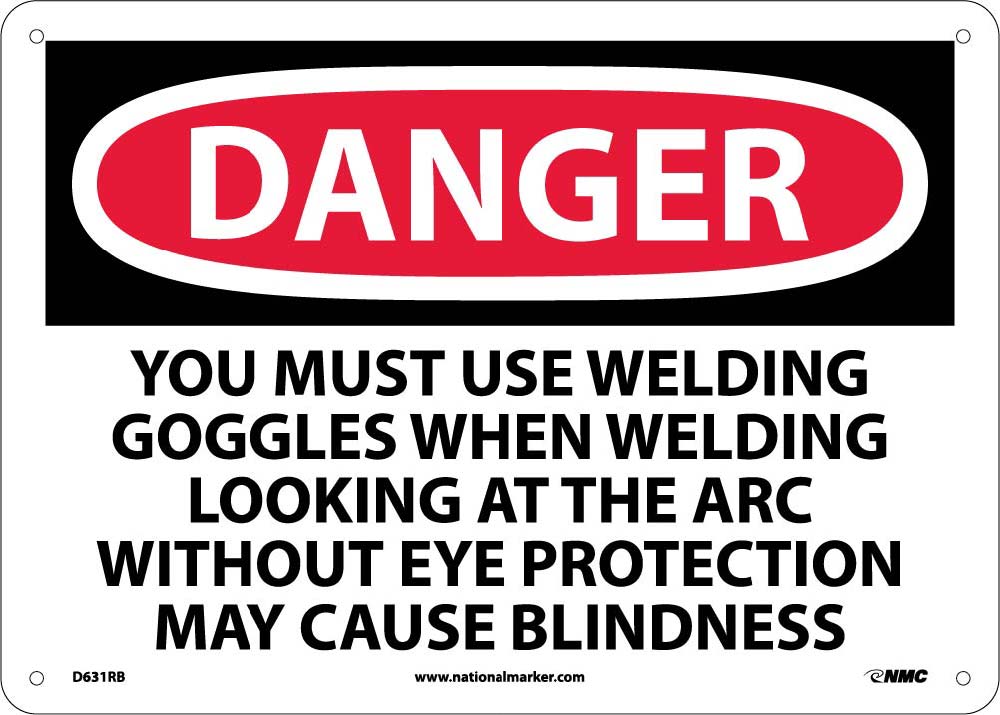 Danger Wear Ppe When Welding Sign-eSafety Supplies, Inc