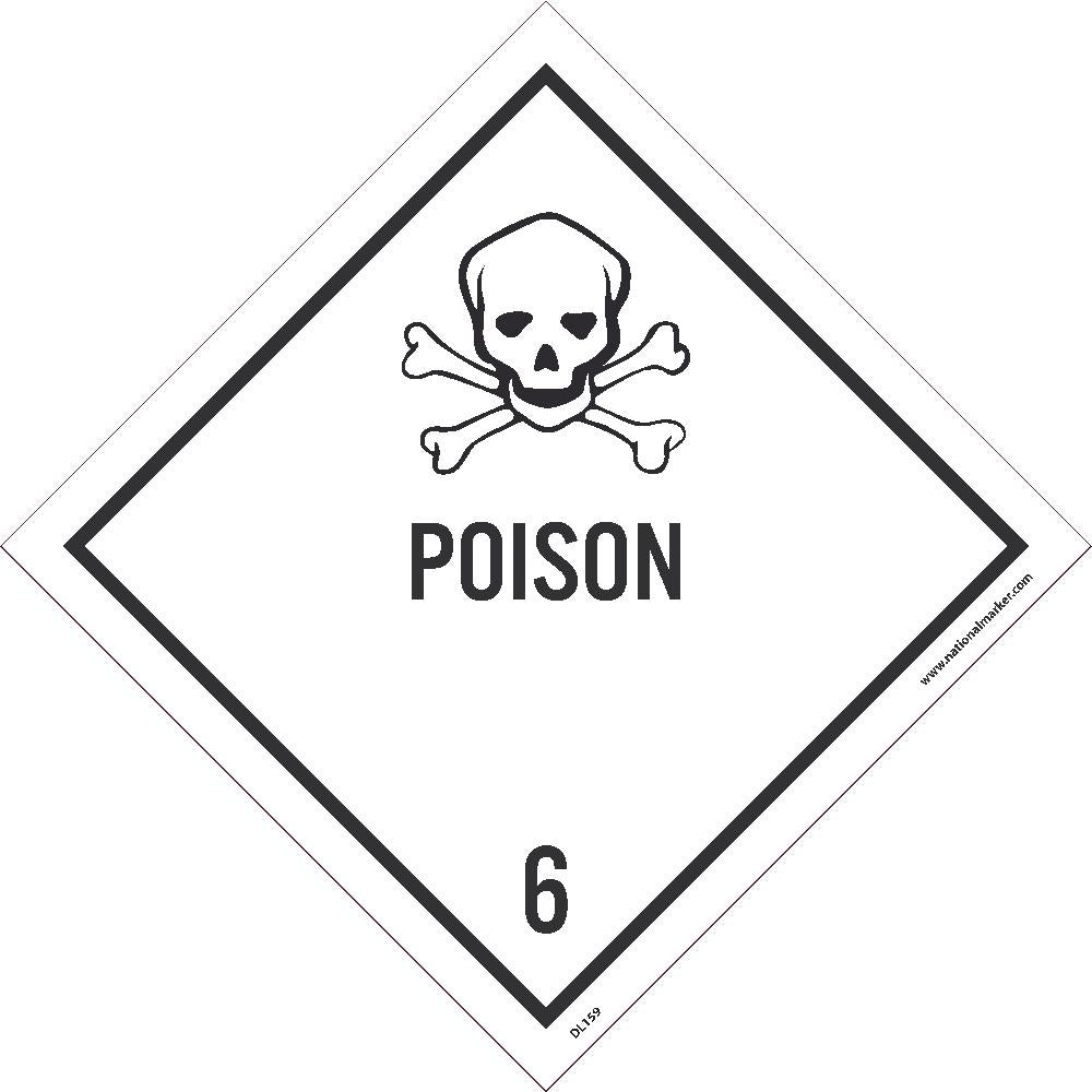 Poison Label - Pack of 25-eSafety Supplies, Inc