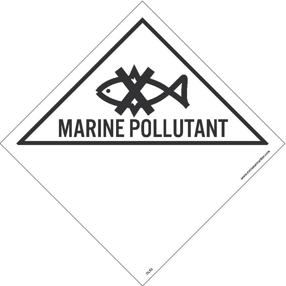 Marine Pollutant Label - Pack of 25-eSafety Supplies, Inc