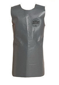 DuPont Medium Gray 40" SafeSPEC 2.0 Tychem ThermoPro Chemical Protection Sleeveless Apron With Taped Seam, Nomex Waist Strap And Nylon Buckle Closure-eSafety Supplies, Inc