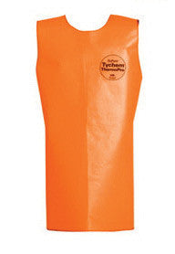 DuPont Medium Orange 40" SafeSPEC 2.0 Tychem ThermoPro Chemical Protection Sleeveless Apron With Taped Seam, Nomex Waist Strap And Nylon Buckle Closure-eSafety Supplies, Inc