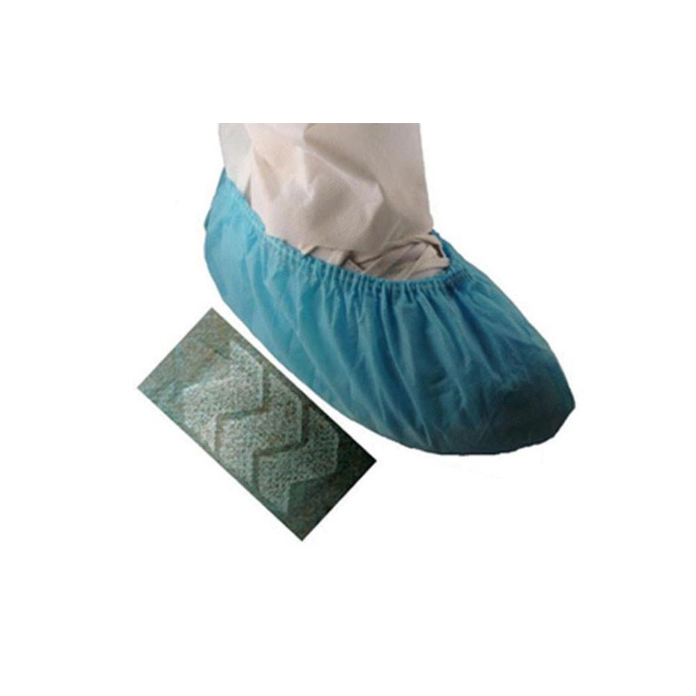 EPIC- Polypropylene Sky Blue Shoe Cover with white anti-skid bottom- Case (300 Covers)-eSafety Supplies, Inc