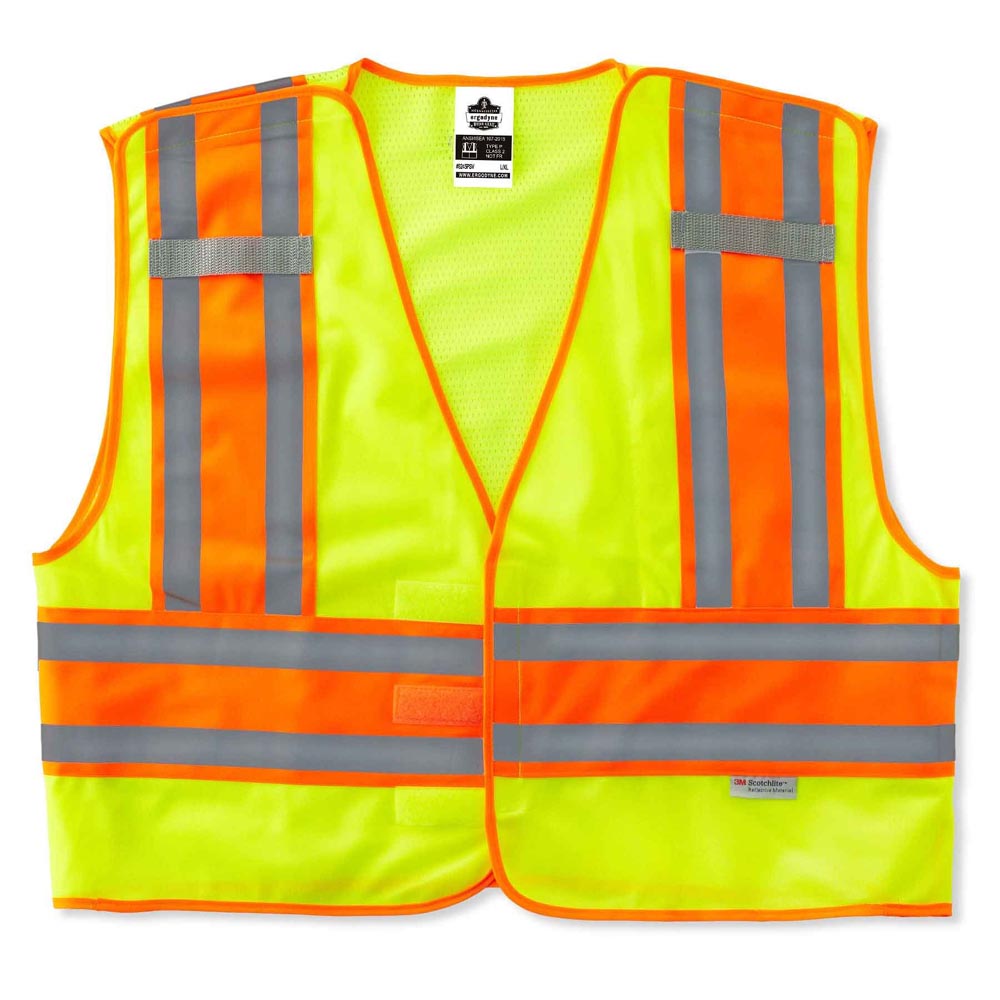 GloWear 8245PSV Type P Class 2 Public Safety Vest-eSafety Supplies, Inc