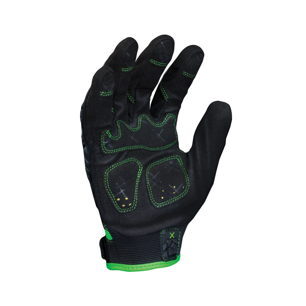 Ironclad EXO™ Impact Glove Black/Green-eSafety Supplies, Inc