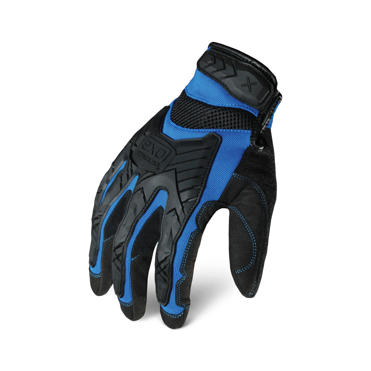 Ironclad EXO™ Impact Glove Black/Blue-eSafety Supplies, Inc